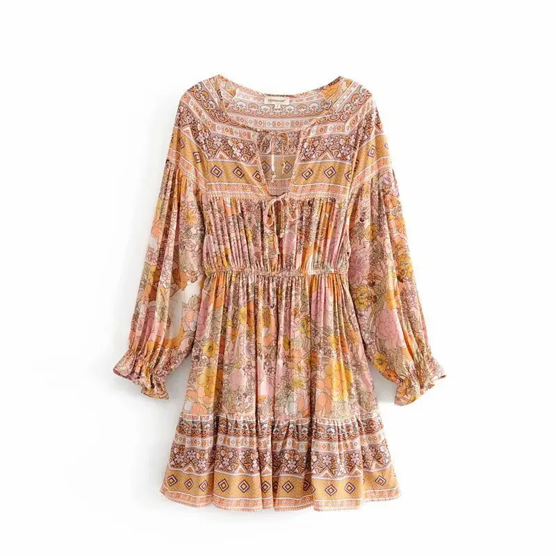 DJF50-8268 European and American Fashion Orientation Printed Long-sleeved Lace Dresses
DJF50-8268 European and American Fashion Orientation Printed Long-sleeved Lace Dresses