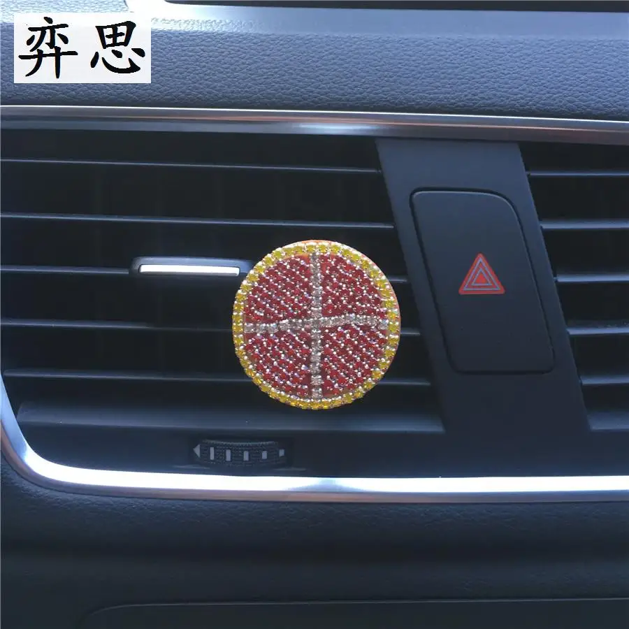 Ladies car styling Ornament Colorful fruit decoration perfume car air freshener Delicate lemon slices Car perfume clip
Ladies car styling Ornament Colorful fruit decoration perfume car air freshener Delicate lemon slices Car perfume clip