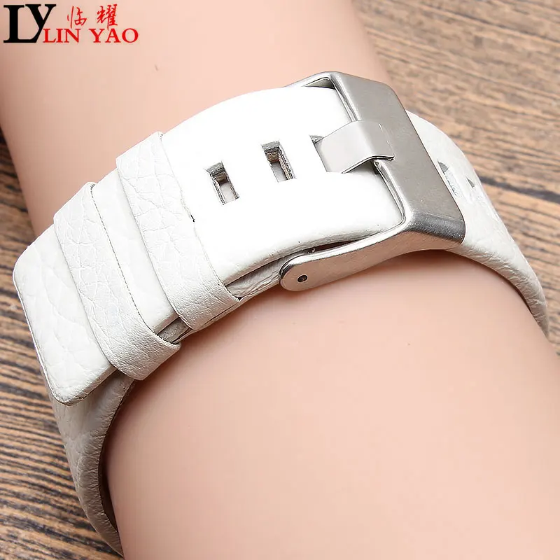 

White New Design Watchband 24 26 28 30mm For Diesel Watch DZ7313/DZ7322/DZ7257 Men's ,Women's Watchbands .free shipping+tools.