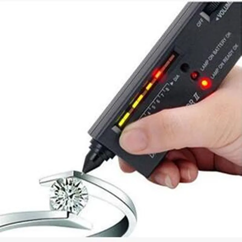 Free Shipping Jewelry tool Diamond Detector Electronic Gemstone Gems Tester II Diamond selector hardness checker picker V2
Free Shipping Jewelry tool Diamond Detector Electronic Gemstone Gems Tester II Diamond selector hardness checker picker V2