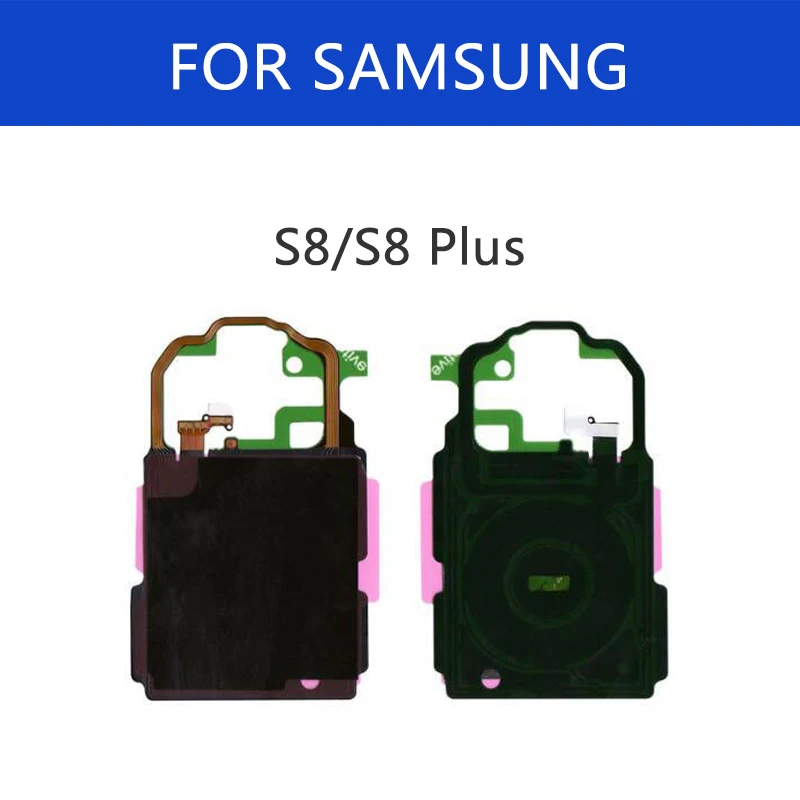 

5pcs For Samsung Galaxy S8 G950 G950F S8 Plus G955 G955F NFC Antenna Repair Part Wireless Charger Chip NFC Antenna