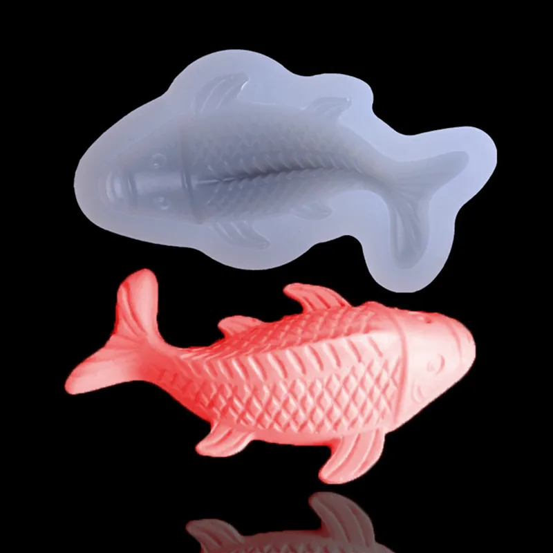 Carp Chocolate Silicone Mold Fondant Ice Cube Biscuits Mould Pudding Pastry Candy Soap Candle Molds Baking Cake Decoration Tools
Carp Chocolate Silicone Mold Fondant Ice Cube Biscuits Mould Pudding Pastry Candy Soap Candle Molds Baking Cake Decoration Tools