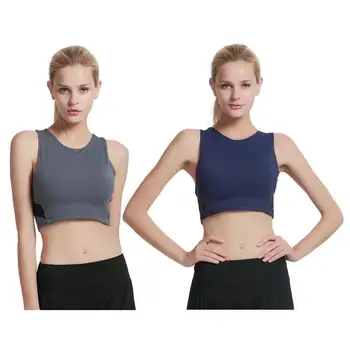 Women Sports Bra Breathable Stretch Quick Dry Wirefree Running Fitness Fashion Solid Color Tops
Women Sports Bra Breathable Stretch Quick Dry Wirefree Running Fitness Fashion Solid Color Tops