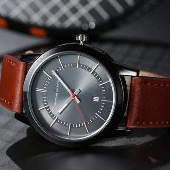 HM Simple Man Sport Watch Date Waterproof Faux Leather Quartz Analog Big Dial Military Quality Causal Relogio Masculino Men Gift
HM Simple Man Sport Watch Date Waterproof Faux Leather Quartz Analog Big Dial Military Quality Causal Relogio Masculino Men Gift