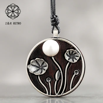 Black Lotus Pendant&Necklaces Vintage Long Simple Wooden Necklace Handmade Sandalwood Pendant Neck Decoration Jewelry For Gifts
Black Lotus Pendant&Necklaces Vintage Long Simple Wooden Necklace Handmade Sandalwood Pendant Neck Decoration Jewelry For Gifts