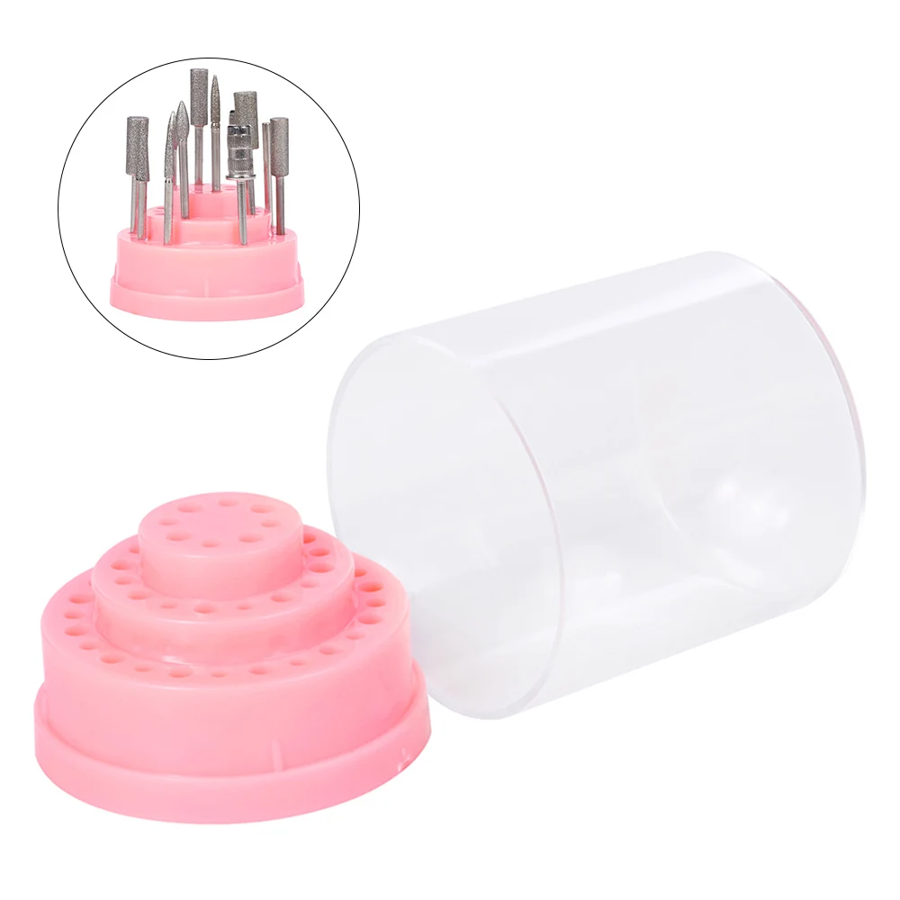 1 Set 48 Holes Nail Drill Bits Holder Stand Display Nail Drill Bit Box Organizer Container Manicure Tools Acrylic Cover
1 Set 48 Holes Nail Drill Bits Holder Stand Display Nail Drill Bit Box Organizer Container Manicure Tools Acrylic Cover