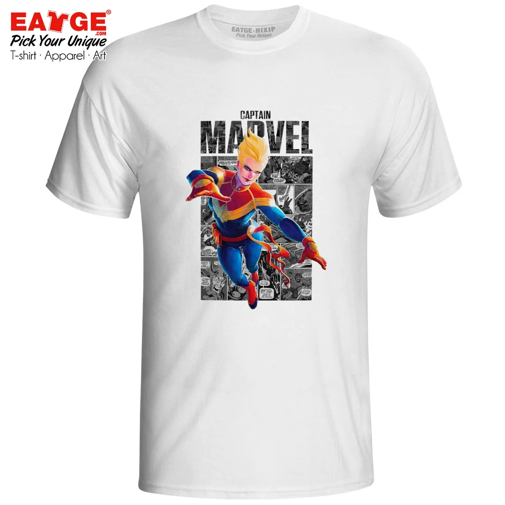 Captain Marvel Movie T-shirt Superhero Cool Hip Hop EATGE Original Design T Shirt Super Hero Print Funny Women Men Top
Captain Marvel Movie T-shirt Superhero Cool Hip Hop EATGE Original Design T Shirt Super Hero Print Funny Women Men Top