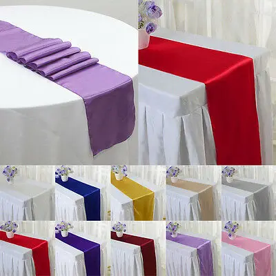 1pcs High Quality Satin Table Runner Table Decoration For Home Party Wedding Christmas Decoration 22 Colors Available
1pcs High Quality Satin Table Runner Table Decoration For Home Party Wedding Christmas Decoration 22 Colors Available