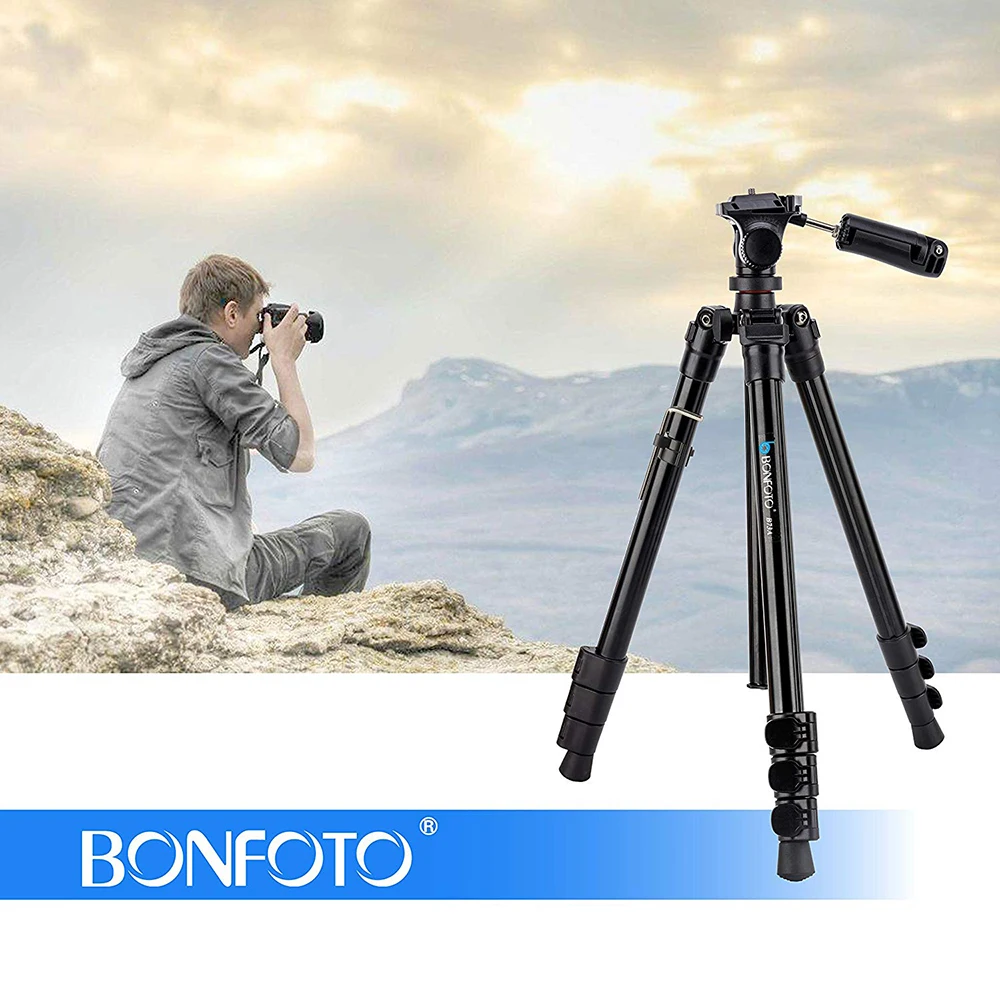 BONFOTO B73A 58" Portable Camera Travel Tripod and Monopod + Panorama Pan Head Carry Bag for Smartphones DSLR with 1/4" Screw
BONFOTO B73A 58" Portable Camera Travel Tripod and Monopod + Panorama Pan Head Carry Bag for Smartphones DSLR with 1/4" Screw