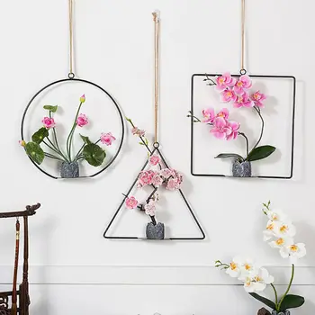 Geometric Metal Wire Wreath Hoop Frame Artificial Flower Garland Wall Hanging Decorations Wedding Party Backdrop Round/Square
Geometric Metal Wire Wreath Hoop Frame Artificial Flower Garland Wall Hanging Decorations Wedding Party Backdrop Round/Square