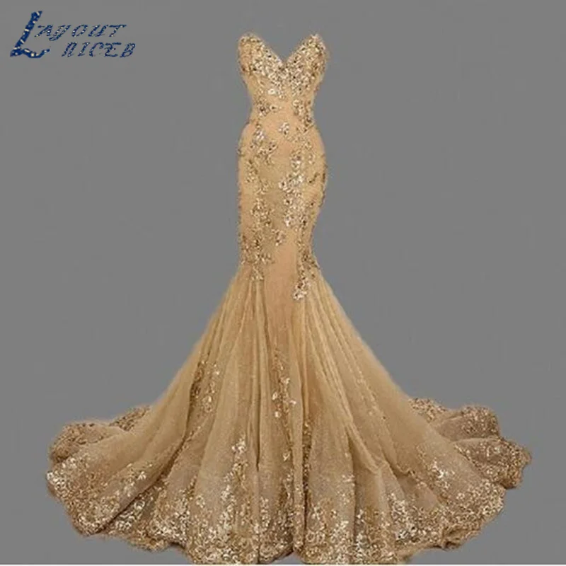 YQS002 vestido de festa Luxury Evening Gowns Sweetheart robe de soiree Gold Sequins Mermaid Evening Dress Long 2019 Formal Dress
YQS002 vestido de festa Luxury Evening Gowns Sweetheart robe de soiree Gold Sequins Mermaid Evening Dress Long 2019 Formal Dress