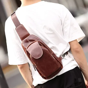 Men Vintage Crazy Horse PU Leather Sling Chest Bag Leisure Mountaineering Cross Body Shoulder Messenger Pack
Men Vintage Crazy Horse PU Leather Sling Chest Bag Leisure Mountaineering Cross Body Shoulder Messenger Pack