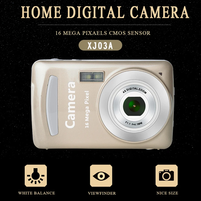 2.4 Inch Mini Digital Camera 16MP Video Camcorder Multi colored Children Camera 720P HD Mini Video Camera Best Gift For child
2.4 Inch Mini Digital Camera 16MP Video Camcorder Multi colored Children Camera 720P HD Mini Video Camera Best Gift For child