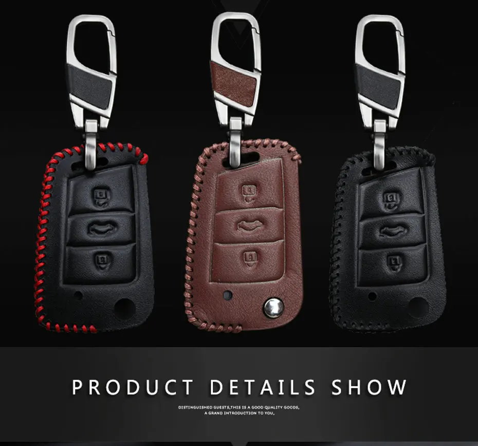 Car Key Cover Case For Volkswagen VW (5)