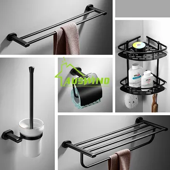 Nordic Brass Towel Rack Wall-mounted Bathroom Toilet Brush Holder Black Retro Phone Shelf Thicken Creative Bathroom Hardware Set
Nordic Brass Towel Rack Wall-mounted Bathroom Toilet Brush Holder Black Retro Phone Shelf Thicken Creative Bathroom Hardware Set