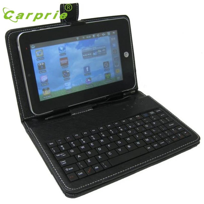 CARPRIE Универсальная клавиатура и чехол для 7-дюймовых планшетов 20J Прямая поставка