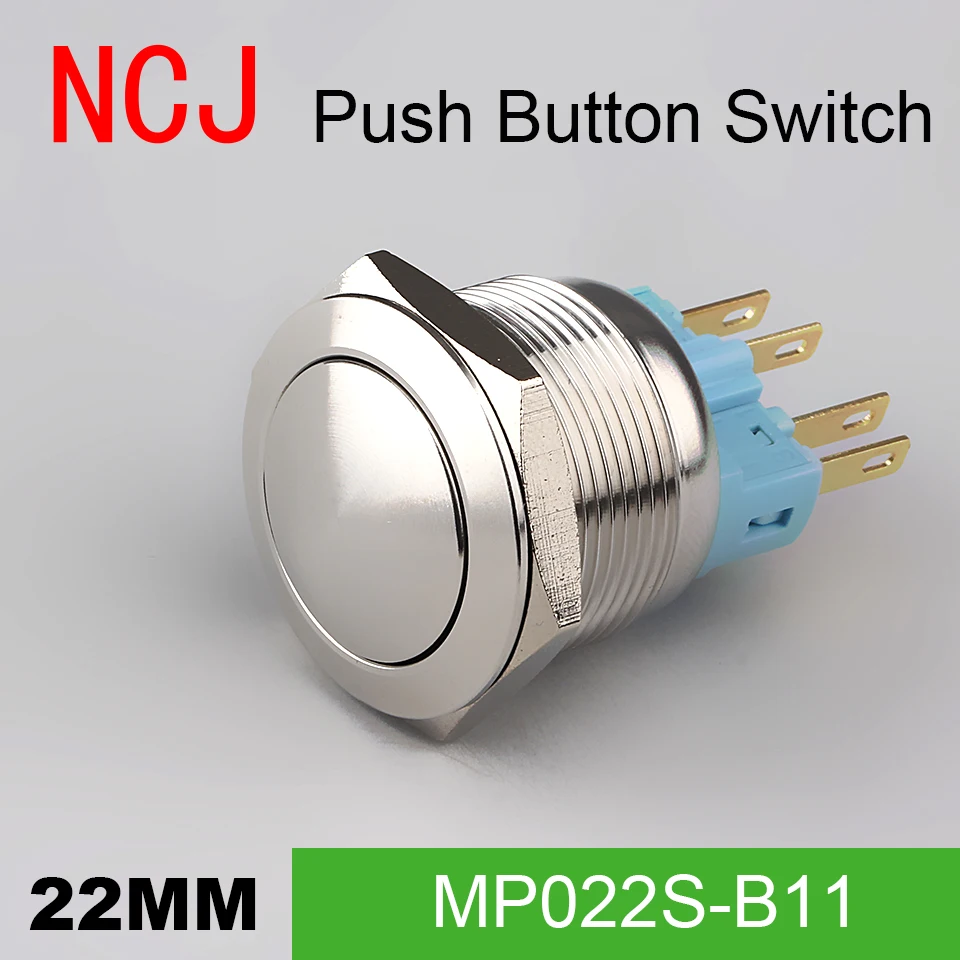 NCJ 22mm Metal Push Button Switch IP67 Maintained Alternate Latching & self-reset Momentary Reset
NCJ 22mm Metal Push Button Switch IP67 Maintained Alternate Latching & self-reset Momentary Reset