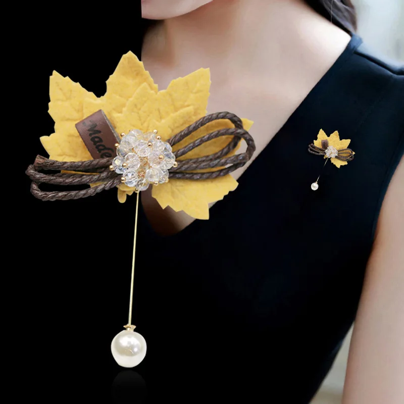 Brand New Leaf Fashion Cloth Art Fabric Flower Brooch Crystal Net Rose Lapel Pins Brooches Coat Wedding Bridge Women Accessories
Brand New Leaf Fashion Cloth Art Fabric Flower Brooch Crystal Net Rose Lapel Pins Brooches Coat Wedding Bridge Women Accessories