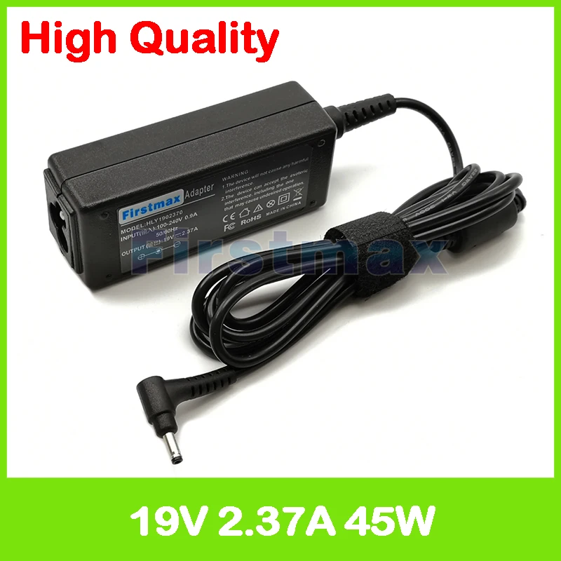 19V 2.37A laptop charger KP.04501.001 W045R033L-AC01 AC power adapter for Acer Aspire S13 S3-392 S3-392G S5-371 S5-371T S5-391
19V 2.37A laptop charger KP.04501.001 W045R033L-AC01 AC power adapter for Acer Aspire S13 S3-392 S3-392G S5-371 S5-371T S5-391