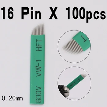 New 0.20mm diameter 16 pin microblading needles blades Lamina Agulha Sobrancelha Tebori Microblading 16 Pontas Flex brow tatoo
New 0.20mm diameter 16 pin microblading needles blades Lamina Agulha Sobrancelha Tebori Microblading 16 Pontas Flex brow tatoo
