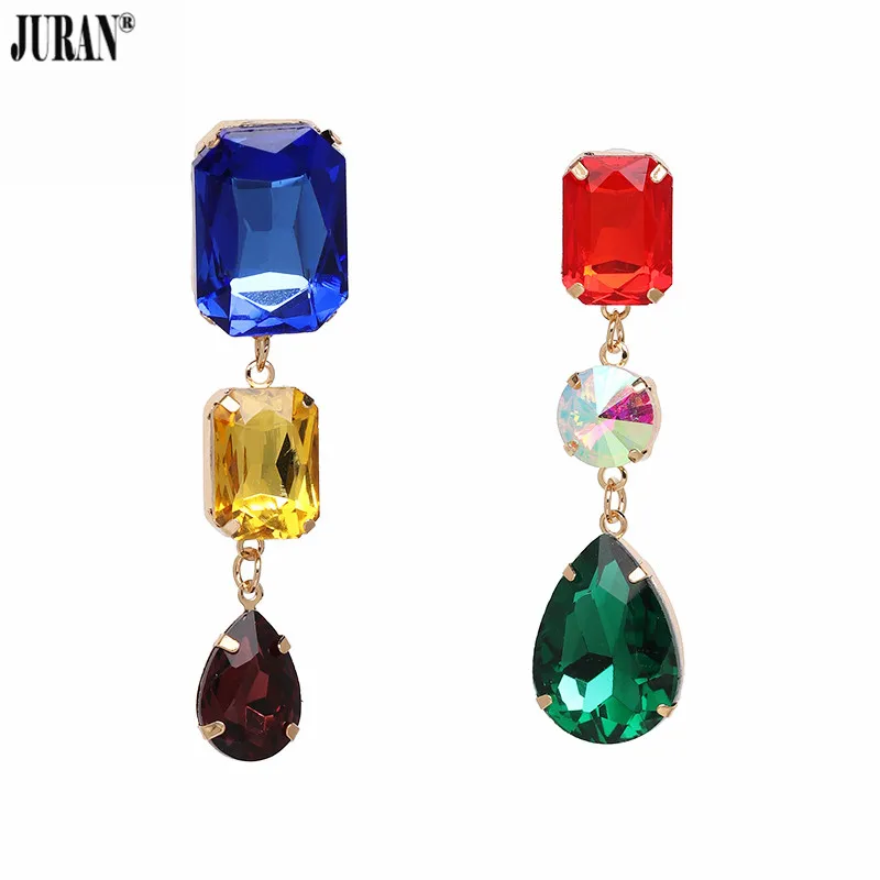 JURAN New Arrivals Drop Earrings For Women Charm Dangle Earrings Multicolored Crystal Elegant Geometric Jewelry Wholesale
JURAN New Arrivals Drop Earrings For Women Charm Dangle Earrings Multicolored Crystal Elegant Geometric Jewelry Wholesale