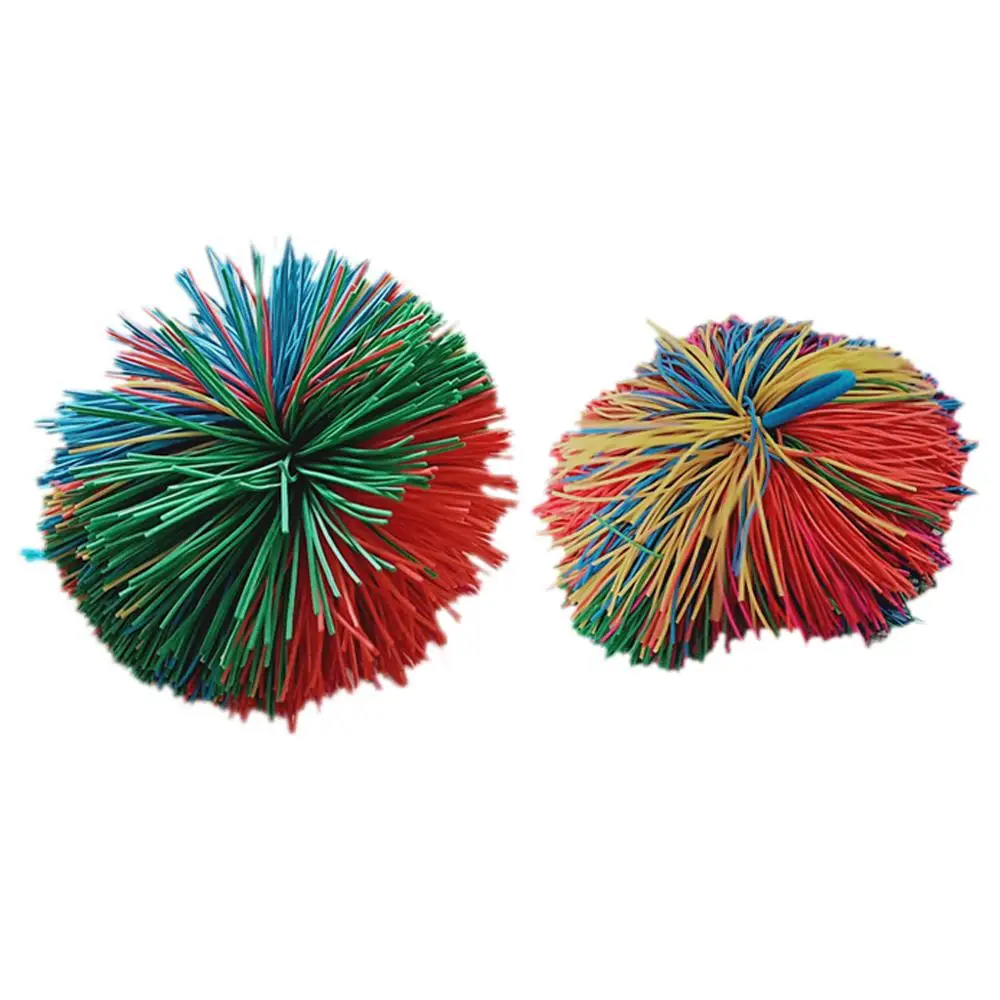 Bouncing Elastic Rubber Ball Kindergarten Toy Parent-child Game Children Throwing Racket Bouncy Balls Kids Educational Toys
Bouncing Elastic Rubber Ball Kindergarten Toy Parent-child Game Children Throwing Racket Bouncy Balls Kids Educational Toys