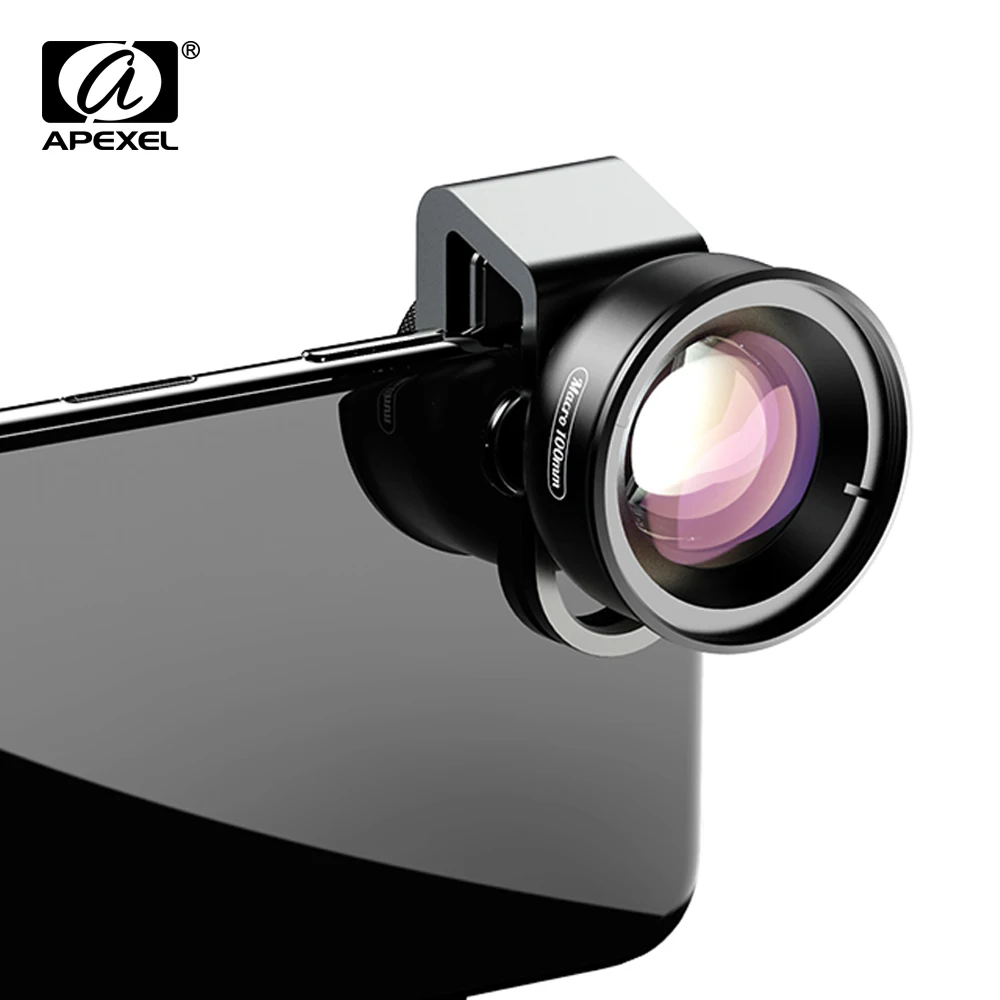 APEXEL camera phone lens 100mm macro lens 4K HD super macro lenses+CPL+star filter for iPhonex xs max Samsung s9 all smartphone
APEXEL camera phone lens 100mm macro lens 4K HD super macro lenses+CPL+star filter for iPhonex xs max Samsung s9 all smartphone