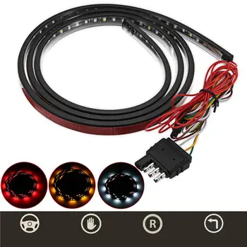 CLAITE 60 Inch Tailgate Bar Pickup Taillight 4-Function Turn Signal Car LED Strip Light Reverse Brake Lamp DC9-24V Pickup SUV
CLAITE 60 Inch Tailgate Bar Pickup Taillight 4-Function Turn Signal Car LED Strip Light Reverse Brake Lamp DC9-24V Pickup SUV