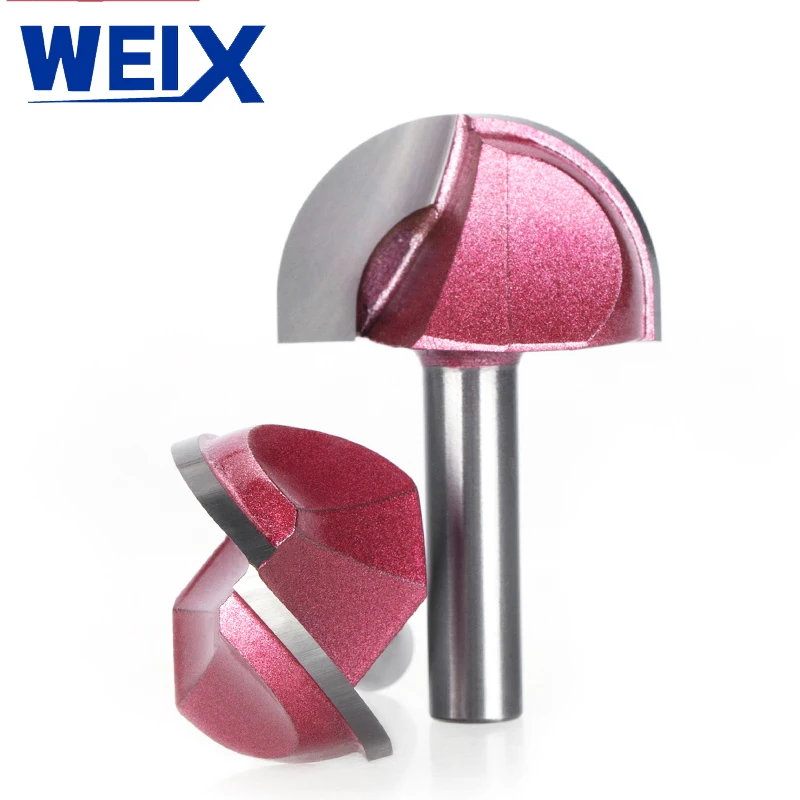 WEIX 1pcs 8mm Shank round Router Bits for wood cove box bit Tungsten Carbide Woodworking endmill miiling cutter
WEIX 1pcs 8mm Shank round Router Bits for wood cove box bit Tungsten Carbide Woodworking endmill miiling cutter