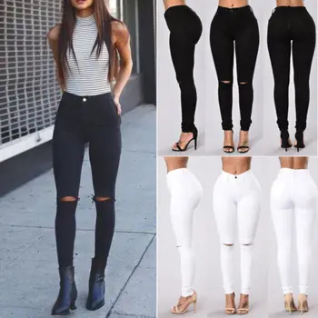 Hirigin 2017 Sexy Women High Waist Ripped Distressed Slim Denim Long Pants Hole Hollow Out Scratched Jeans Pockets Trousers Hot
Hirigin 2017 Sexy Women High Waist Ripped Distressed Slim Denim Long Pants Hole Hollow Out Scratched Jeans Pockets Trousers Hot