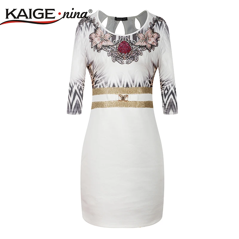 KaigeNina New Fashion Hot Sale Women Sheath leopard Three Quarter O-Neck Knee-Length 1866#-3-5-7 bodycon dress
KaigeNina New Fashion Hot Sale Women Sheath leopard Three Quarter O-Neck Knee-Length 1866#-3-5-7 bodycon dress