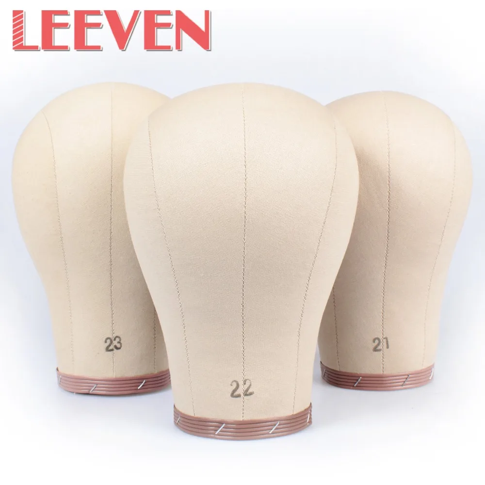 Leeven Soft Cork Canvas Block Head with Real Canvas Material Outside for Making Wigs/Head Weft Toupee and Closure Mannequin Head
Leeven Soft Cork Canvas Block Head with Real Canvas Material Outside for Making Wigs/Head Weft Toupee and Closure Mannequin Head