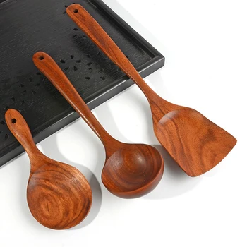 Natural Wooden Ladle Long Handled Handmade Cooking Dinner Kitchen Tableware Tools Rice Spoon Soup Spoon Spatula
Natural Wooden Ladle Long Handled Handmade Cooking Dinner Kitchen Tableware Tools Rice Spoon Soup Spoon Spatula