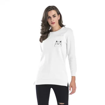 CHUQING 2019 Autumn and Winter Explosions Round Neck Cartoon Print Plus Velvet Long Section Female Casual
CHUQING 2019 Autumn and Winter Explosions Round Neck Cartoon Print Plus Velvet Long Section Female Casual
