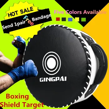 Boxing Shield Target Big Fighting Training Chest Protection Target Taekwondo Foot Punching Curve Focus Pads 1 Pair Gift Bandage
Boxing Shield Target Big Fighting Training Chest Protection Target Taekwondo Foot Punching Curve Focus Pads 1 Pair Gift Bandage