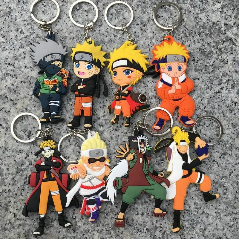 Japanese Naruto PVC action figure Naruto Uzumaki keychain Double Side Figure Pendant Kakashi Sasuke Vortex Naruto Parker keyring
Japanese Naruto PVC action figure Naruto Uzumaki keychain Double Side Figure Pendant Kakashi Sasuke Vortex Naruto Parker keyring