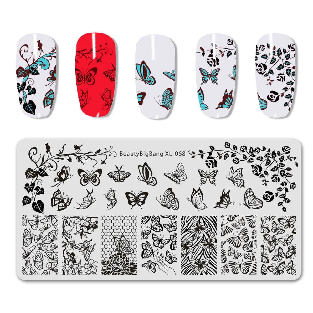 1pc Rectangle Stamping Template 3D Butterfly Flying Beautiful Girl Peacock Series Design Manicure Nail Art Stamp Image Plate
1pc Rectangle Stamping Template 3D Butterfly Flying Beautiful Girl Peacock Series Design Manicure Nail Art Stamp Image Plate
