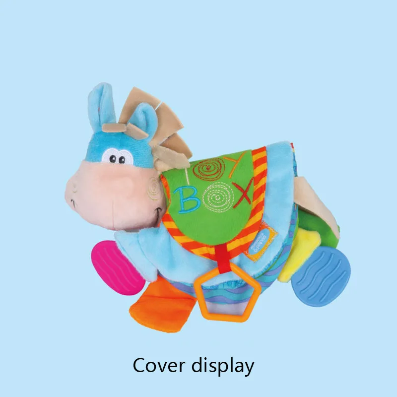 Baby rattles cute Little Donkey animal cloth book teether multi-function recognition for toddlers learning early education toys
Baby rattles cute Little Donkey animal cloth book teether multi-function recognition for toddlers learning early education toys