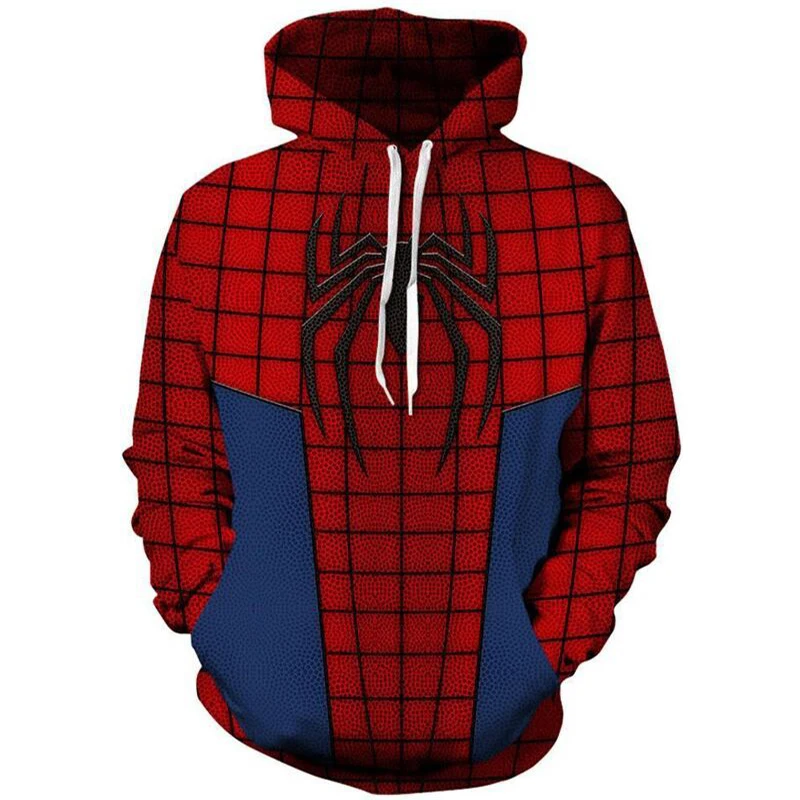 Super Hero Hoodie Sweatshirts Spiderman 3D Hoodies Pullovers Men Women Long Sleeve Outerwear Hip Hop The Avengers Hoodie
Super Hero Hoodie Sweatshirts Spiderman 3D Hoodies Pullovers Men Women Long Sleeve Outerwear Hip Hop The Avengers Hoodie