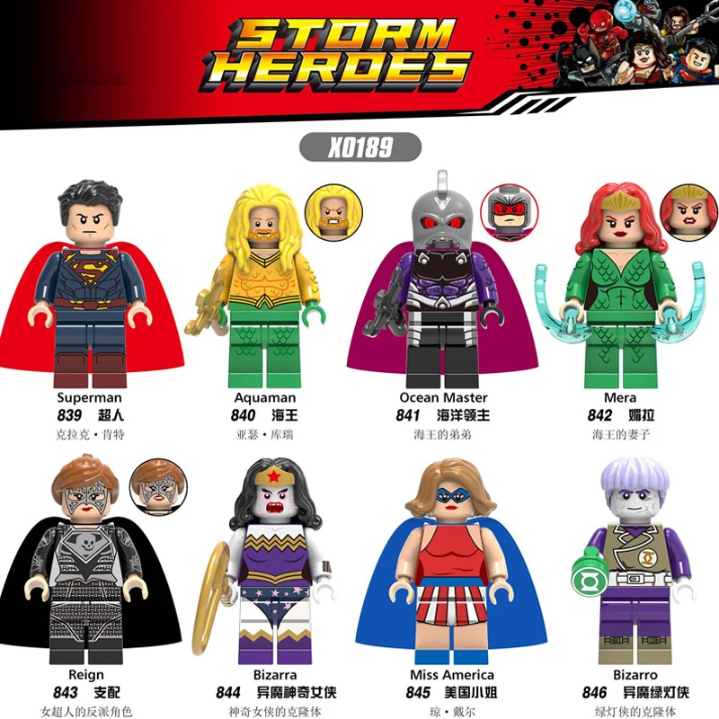 Legoingly Marvel Superhero Ation Movie Figure Model Supergirl Super Man Bizarro Bricks Building Block Set Toy for Children Gifts
Legoingly Marvel Superhero Ation Movie Figure Model Supergirl Super Man Bizarro Bricks Building Block Set Toy for Children Gifts