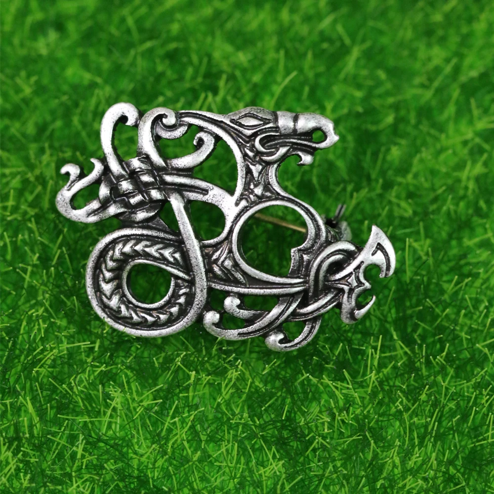 LANGHONG 10pcs Legendry Viking Brooch Nordic Amulet Sweden Scandinavian Dragon Set Brooches Viking brosch jewelry Talisman
LANGHONG 10pcs Legendry Viking Brooch Nordic Amulet Sweden Scandinavian Dragon Set Brooches Viking brosch jewelry Talisman