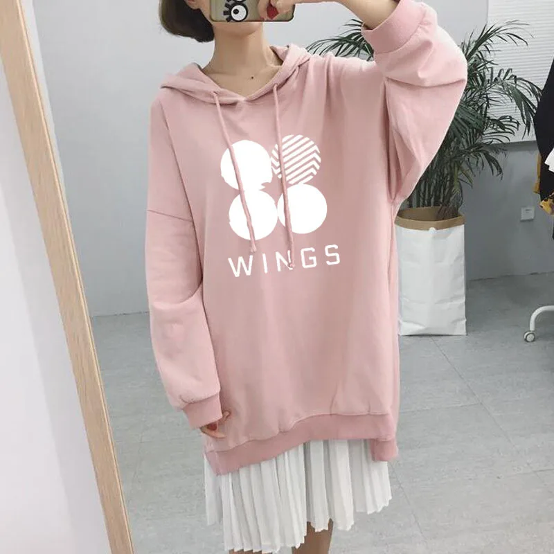 SEVENTEEN BTS Bangtan Boys The same paragraph Women fall and winter pink hooded Sweatshirts
SEVENTEEN BTS Bangtan Boys The same paragraph Women fall and winter pink hooded Sweatshirts