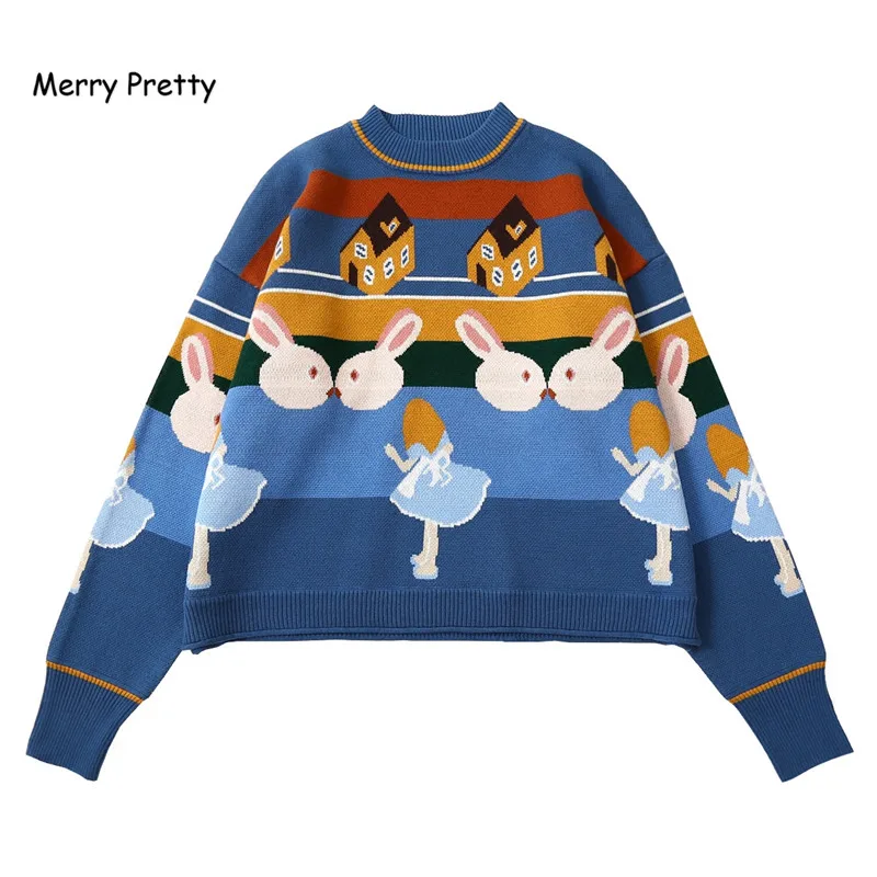 Merry Pretty Women Thick Warm Sweaters Winter Long Sleeve O-Neck Knitted Drop Shoulder Pullover Femme Jumper Knitted Sweater
Merry Pretty Women Thick Warm Sweaters Winter Long Sleeve O-Neck Knitted Drop Shoulder Pullover Femme Jumper Knitted Sweater