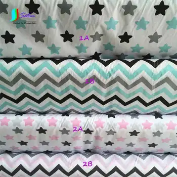 Grey/Black/Blue/Pink Stars and stripe Zigzag Cotton Fabric for Kids Bedding/curtain/sofa DIY Decoration Fabric HY017
Grey/Black/Blue/Pink Stars and stripe Zigzag Cotton Fabric for Kids Bedding/curtain/sofa DIY Decoration Fabric HY017