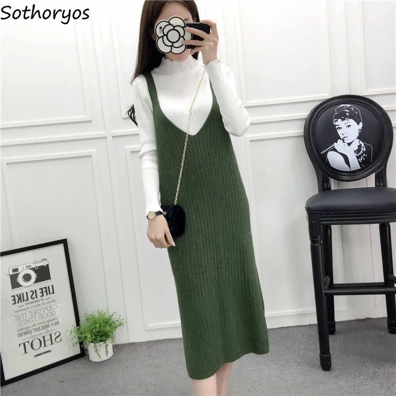 Dress Women Knitting Loose Mid-Calf V-Neck Sleeveless Long Solid Color Womens Elegant Trendy Simple Dresses All-match Leisure
Dress Women Knitting Loose Mid-Calf V-Neck Sleeveless Long Solid Color Womens Elegant Trendy Simple Dresses All-match Leisure