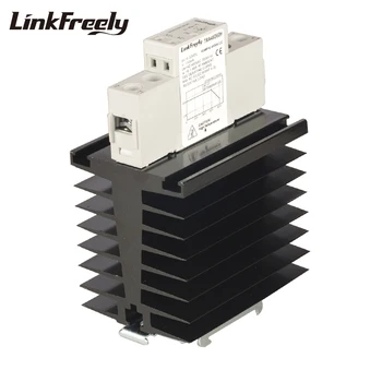 TRA48D60H Heat Sink Solid State Rely Din Rail SSR 60A DC AC 5V 12V 24V 32VDC Input 42-480VAC Output Voltage Control Relay Switch
TRA48D60H Heat Sink Solid State Rely Din Rail SSR 60A DC AC 5V 12V 24V 32VDC Input 42-480VAC Output Voltage Control Relay Switch