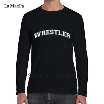 Crazy Tee Shirt Men Wrestler College Style Curved Logo Original T-Shirt For Men winter Crew Neck Streetwear Tshirt
Crazy Tee Shirt Men Wrestler College Style Curved Logo Original T-Shirt For Men winter Crew Neck Streetwear Tshirt