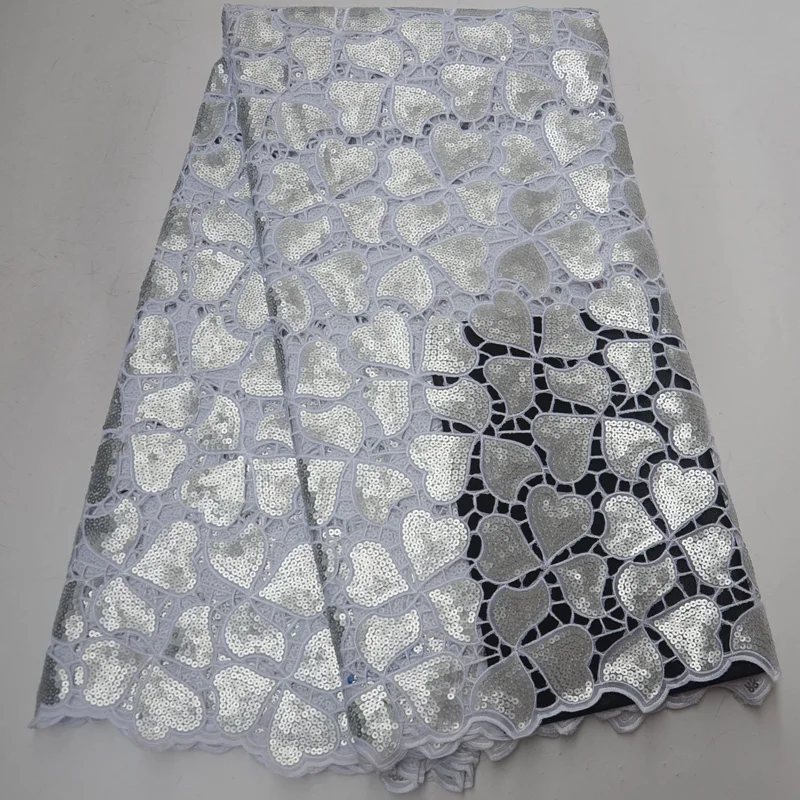 Free shipping (5yards/pc) high quality silver white African sequins lace oranza lace fabric for wedding party dress OP004
Free shipping (5yards/pc) high quality silver white African sequins lace oranza lace fabric for wedding party dress OP004