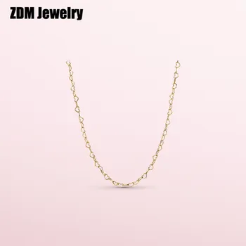 Shine golden Necklaces Chain for women fit 925 Sterling Silver beads charms DIY 925 jewelry making
Shine golden Necklaces Chain for women fit 925 Sterling Silver beads charms DIY 925 jewelry making
