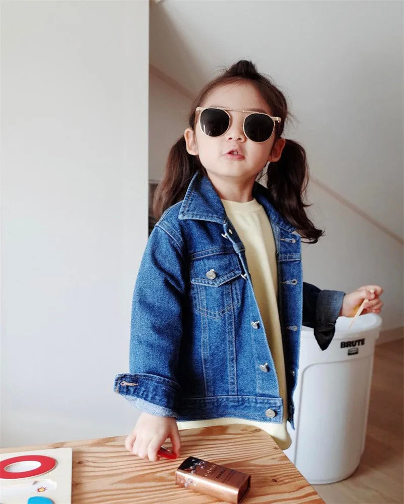 Fashion Baby Girls Boys Spring Autumn Jeans Jacket Long Sleeve Pocket Denim Jacket Coat Children Fashion Street Wear
Fashion Baby Girls Boys Spring Autumn Jeans Jacket Long Sleeve Pocket Denim Jacket Coat Children Fashion Street Wear